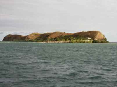 The Loloata Island Resort is situated on the northeast corner of the island.
