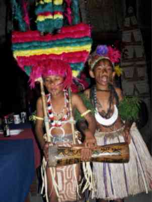 We were enchanted by the traditional songs and dances presented by the local villagers.