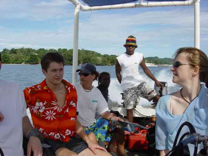 Adventure Sports dive boat