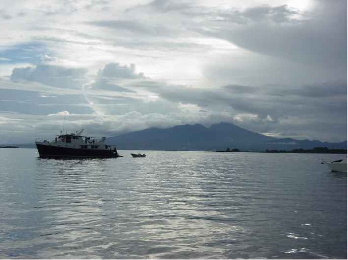 Mt Rano on Kolombangara Island near Gizo, Solomon Islands. Image by Andrew Whitehead